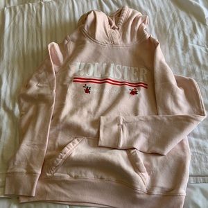 Hollister Light Pink Hoodie